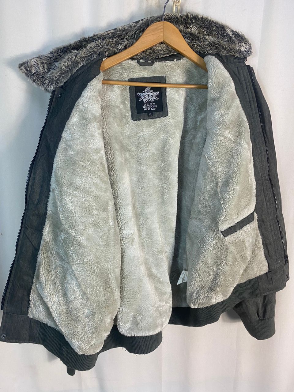 Japanese Brand Next black wolf Bomber jacket Size US XL / EU 56 / 4 - 6 Thumbnail