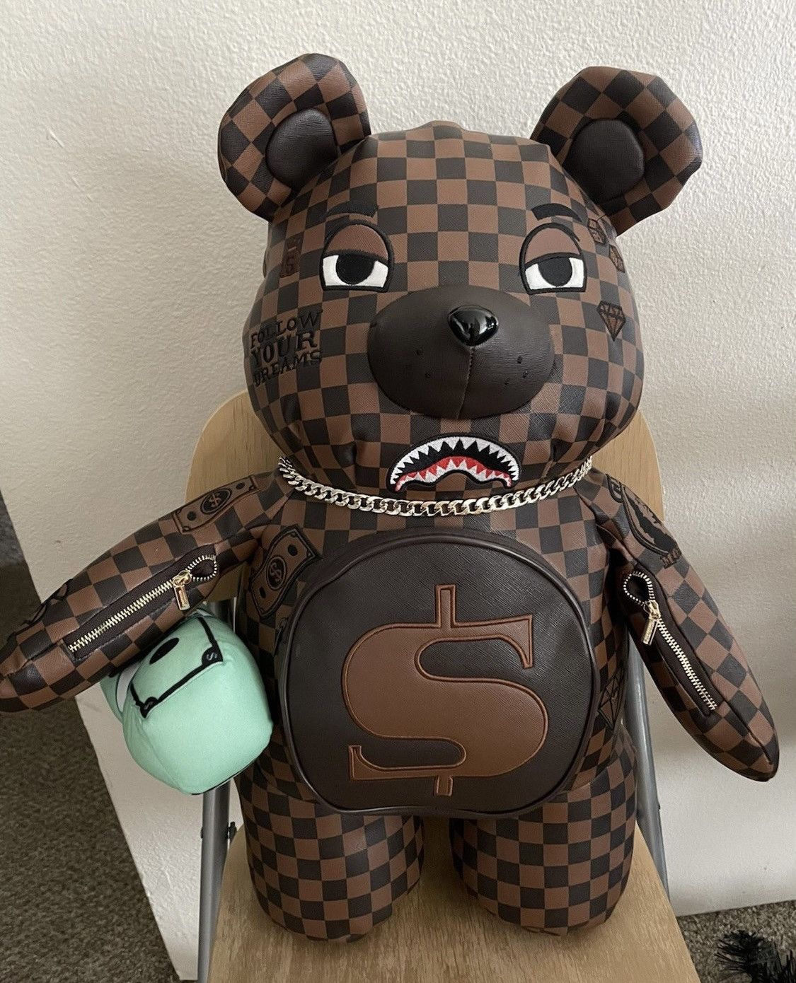 Sprayground Sprayground Teddy Bear Backpack Size ONE SIZE - 2 Thumbnail