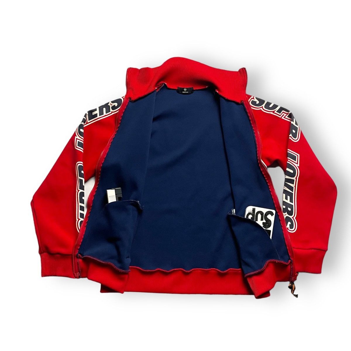 20471120 × Hysteric Glamour 🇯🇵❤️ VINTAGE 90s SUPER LOVERS PUNK TRACKTOP JACKET Size US M / EU 48-50 / 2 - 3 Thumbnail