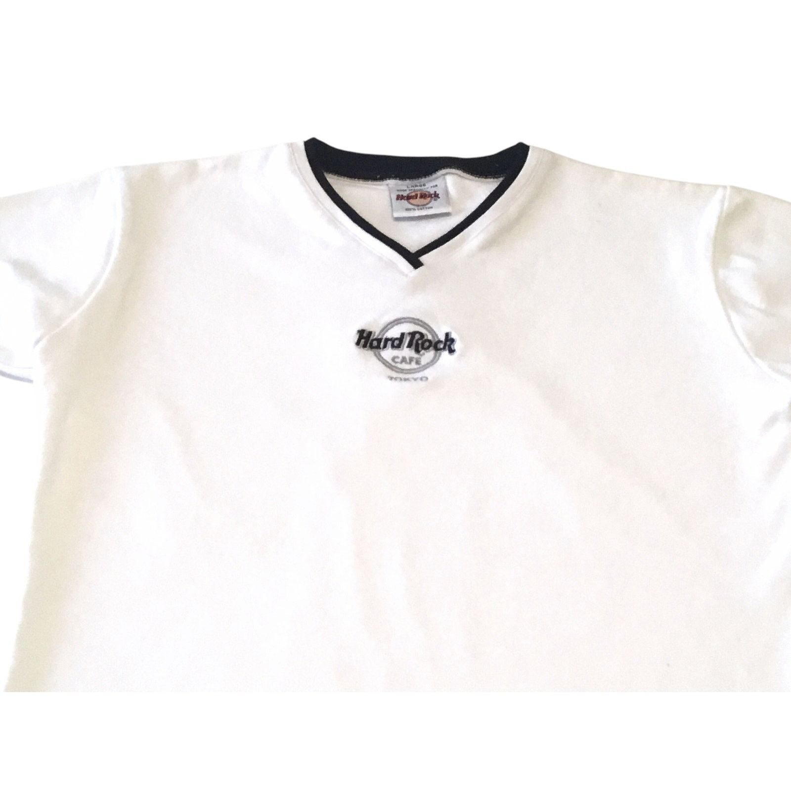 Hard Rock Cafe Hard Rock Cafe Toyko V-Neck Size Junior Large Top Size L / US 10 / IT 46 - 6 Thumbnail