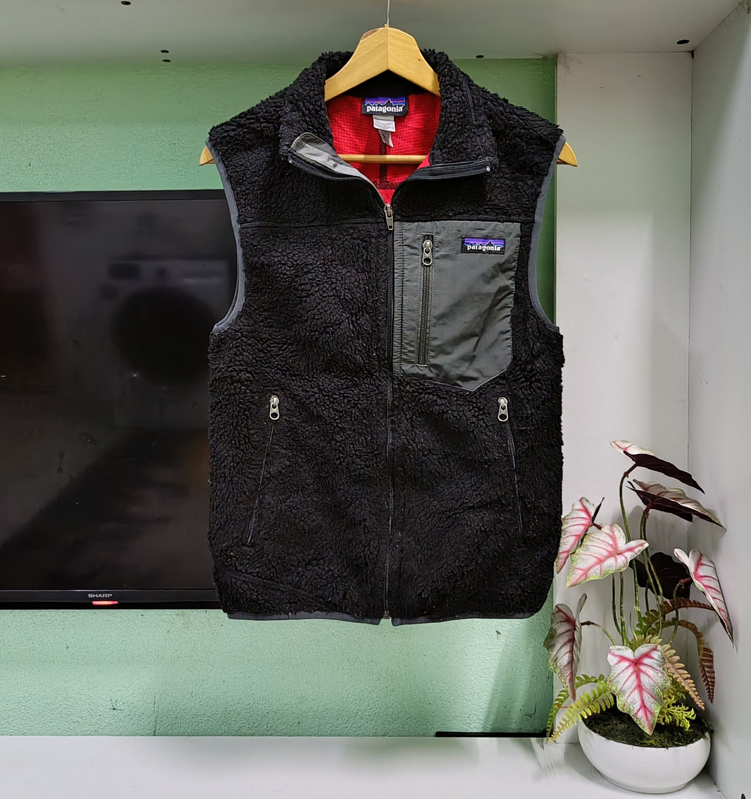 Patagonia Fleece Deep Pile Retro X Vest Jacket