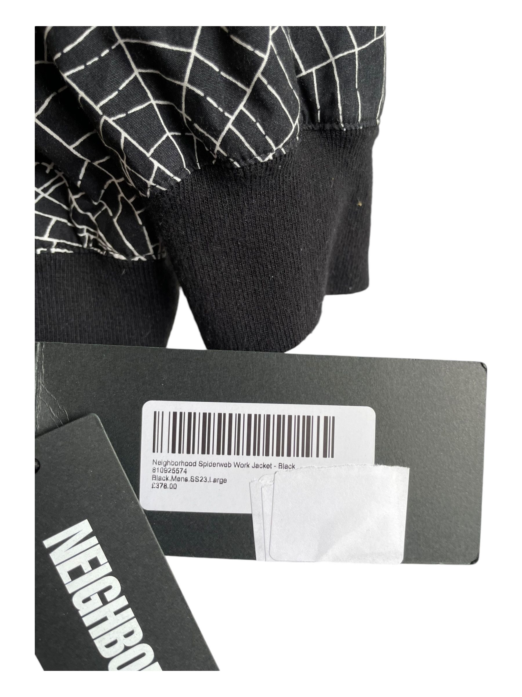 Neighborhood NEIGHBORHOOD Spiderweb Work Jacket 23ss RRP:£385/$550 Size US L / EU 52-54 / 3 - 7 Thumbnail