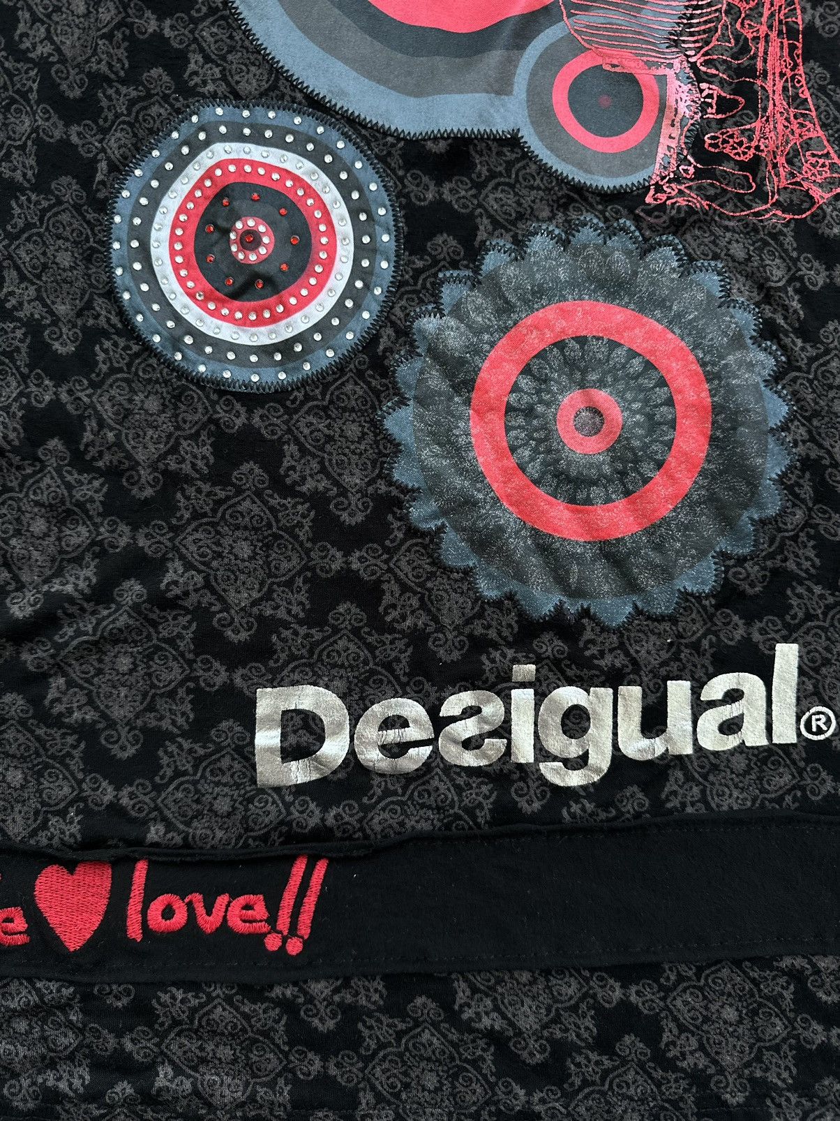 Desigual × Japanese Brand Desigual Women's Tunic Top Long Sleeve Shirt Size L Size L / US 10 / IT 46 - 8 Thumbnail