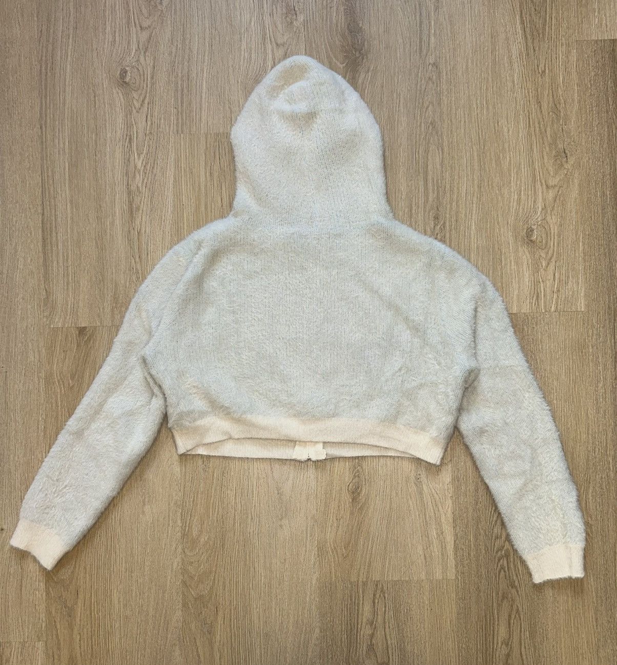 H&M Cropped Zip Up Hoodie Size XL / US 12-14 / IT 48-50 - 3 Thumbnail