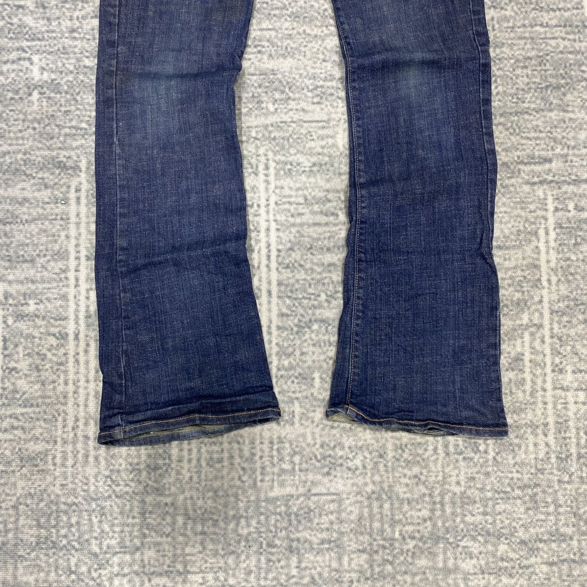 Old Navy Flare 🔥 Dreamed Bootcut Indigo Wash Jeans Punk 90s Size US 31 - 3 Thumbnail