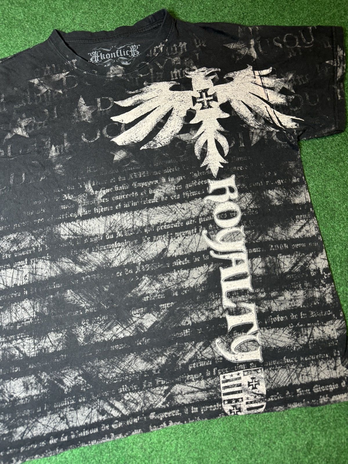 Affliction Y2K Konflic Affliction Style Mma Elite Gothic T Shirt Size US M / EU 48-50 / 2 - 2 Thumbnail