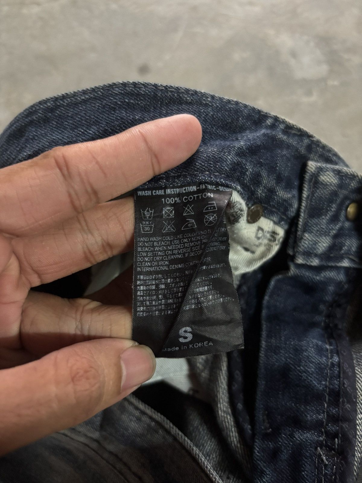 Japanese Brand DPSR JEANS DISTRESSED JAPANESE DENIM WASHED FADE PUNK GRUNGE Size US 32 / EU 48 - 6 Thumbnail