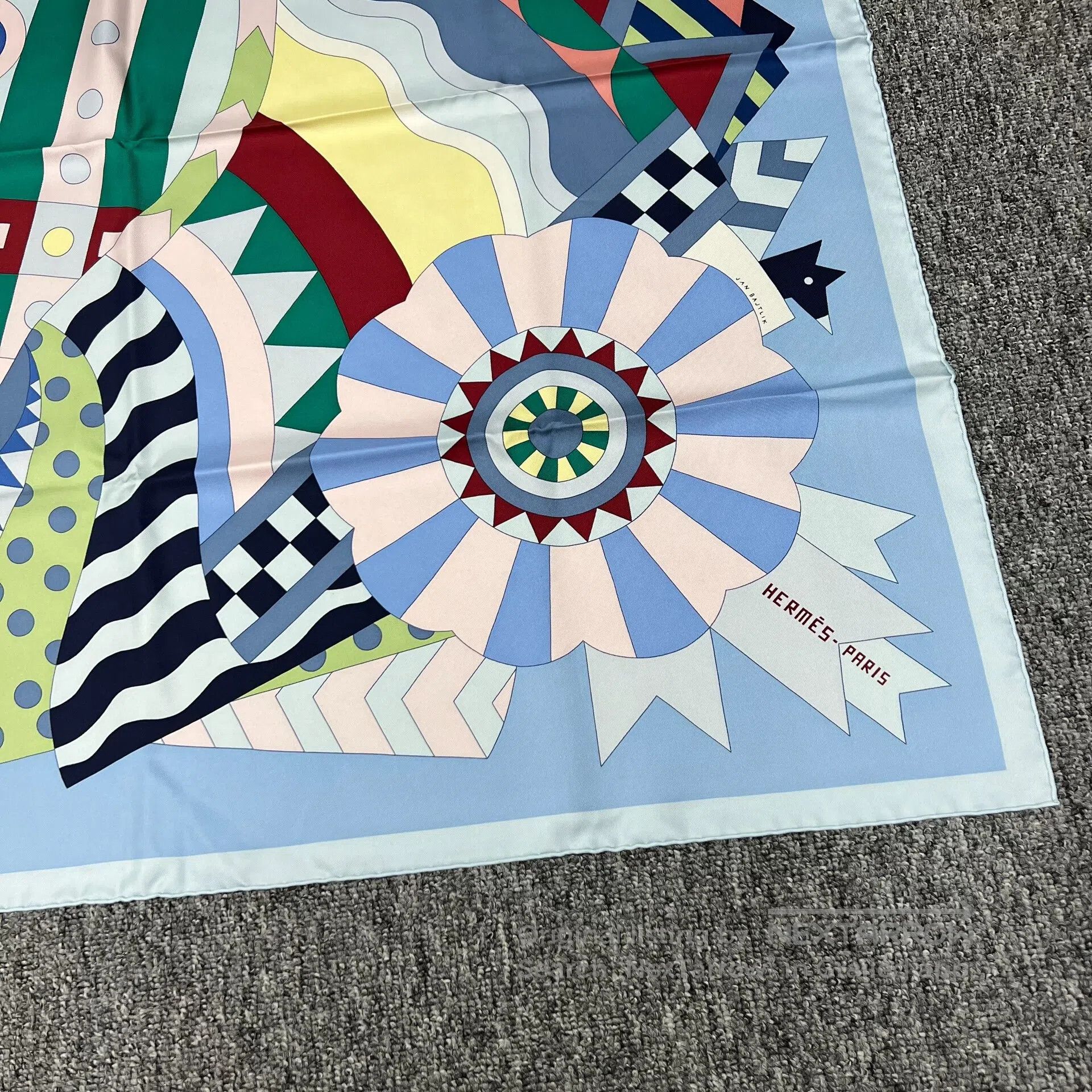 Hermes Hermes Celebratory horses; colorful scarves and square sha Size ONE SIZE - 4 Thumbnail
