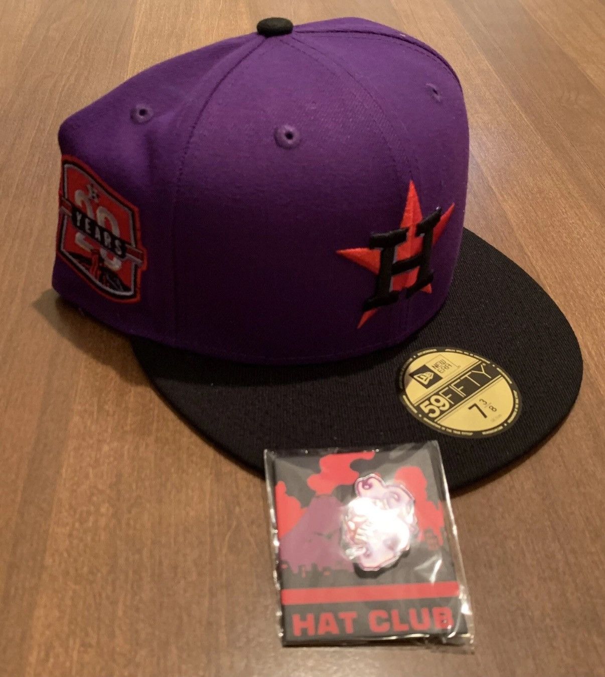 Hat Club Hat Club T-Dot Houston Astros 20th Patch Size 7 3/8 Size ONE SIZE - 1 Thumbnail