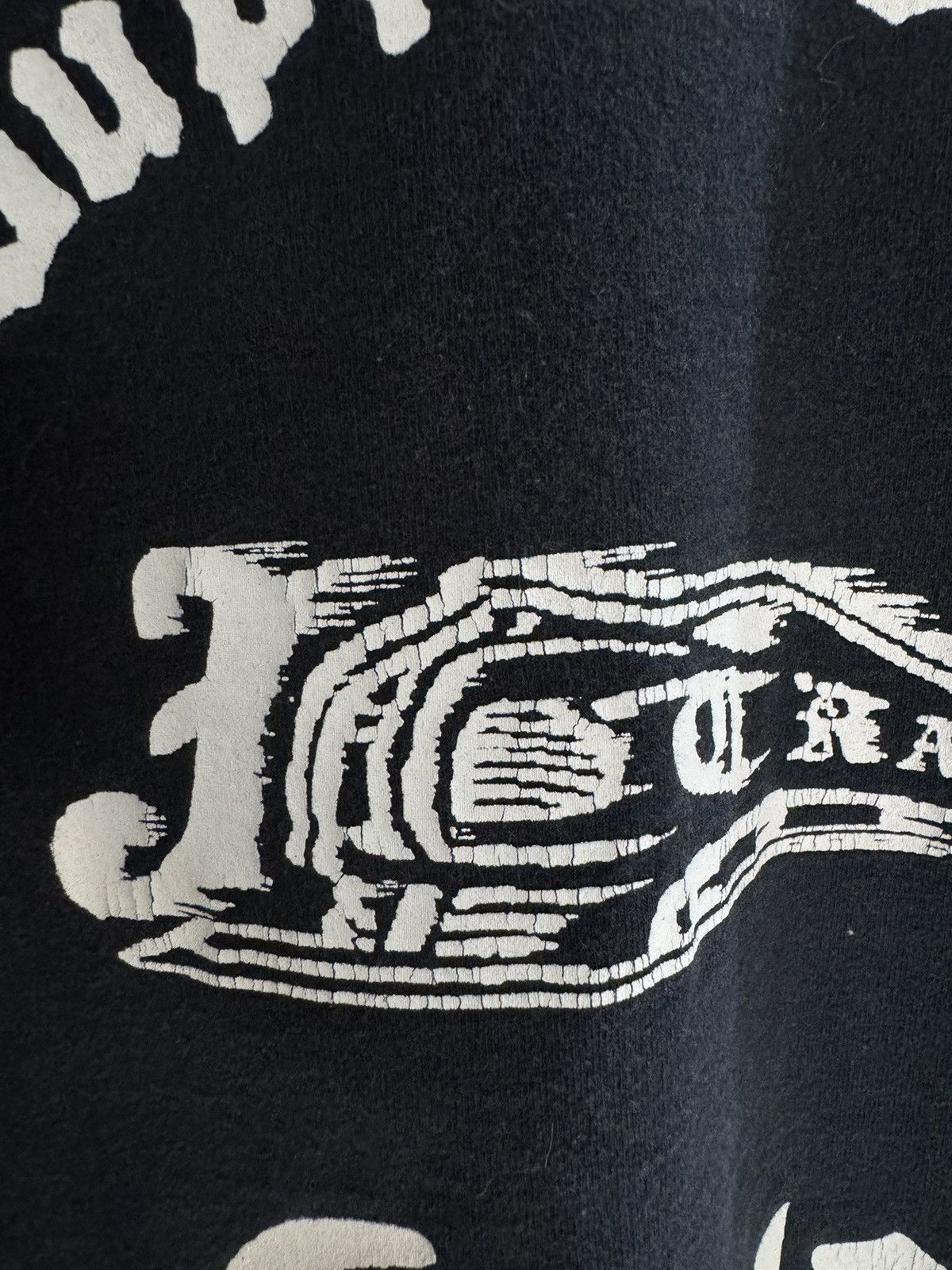 Vintage VINTAGE JOLIET OUTLAWS BIKER HARLEY DAVIDSON CUTOFF TSHIRT Size US L / EU 52-54 / 3 - 4 Thumbnail