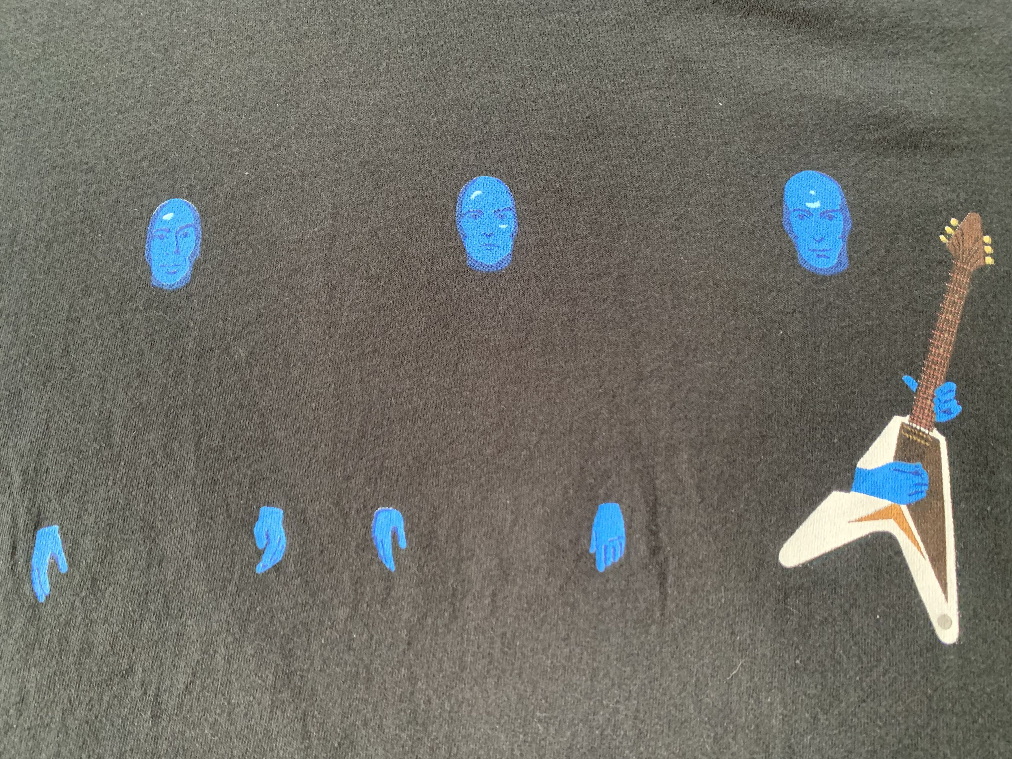 Band Tees × Jerzees × Vintage Blue Man Group Megastar World Tour T Shirt Size US XL / EU 56 / 4 - 5 Thumbnail