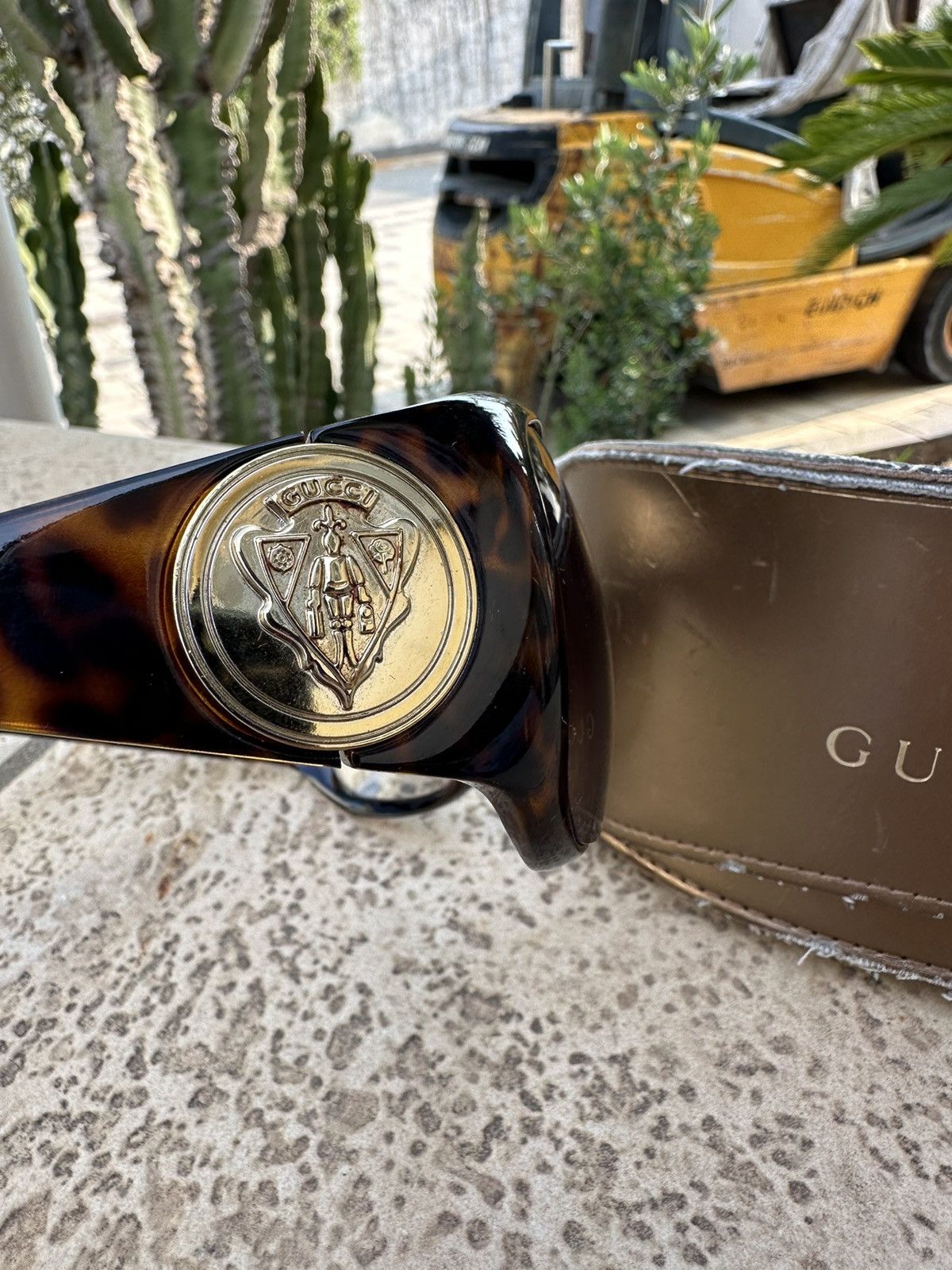 Gucci Gucci Sunglasses GG3027/S Brown Size ONE SIZE - 7 Thumbnail