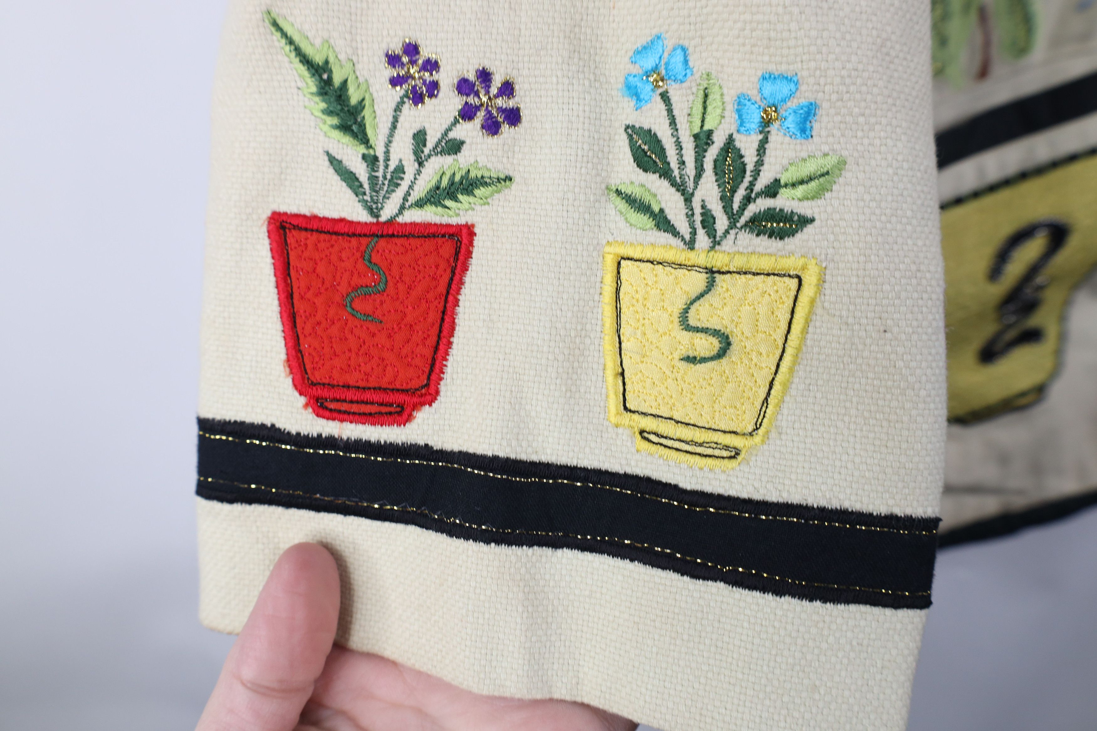 Vintage Vintage 90s Streetwear Flower Garden Suit Blazer Jacket Size XL / US 12-14 / IT 48-50 - 8 Thumbnail