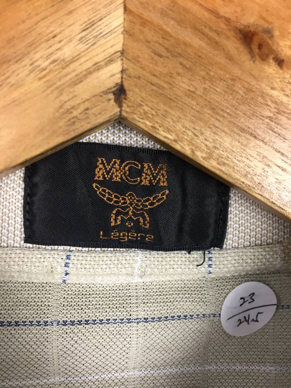 MCM Vtg Modern Creation München MCM Légère Checkered Polo Shirt Size US XL / EU 56 / 4 - 8 Thumbnail
