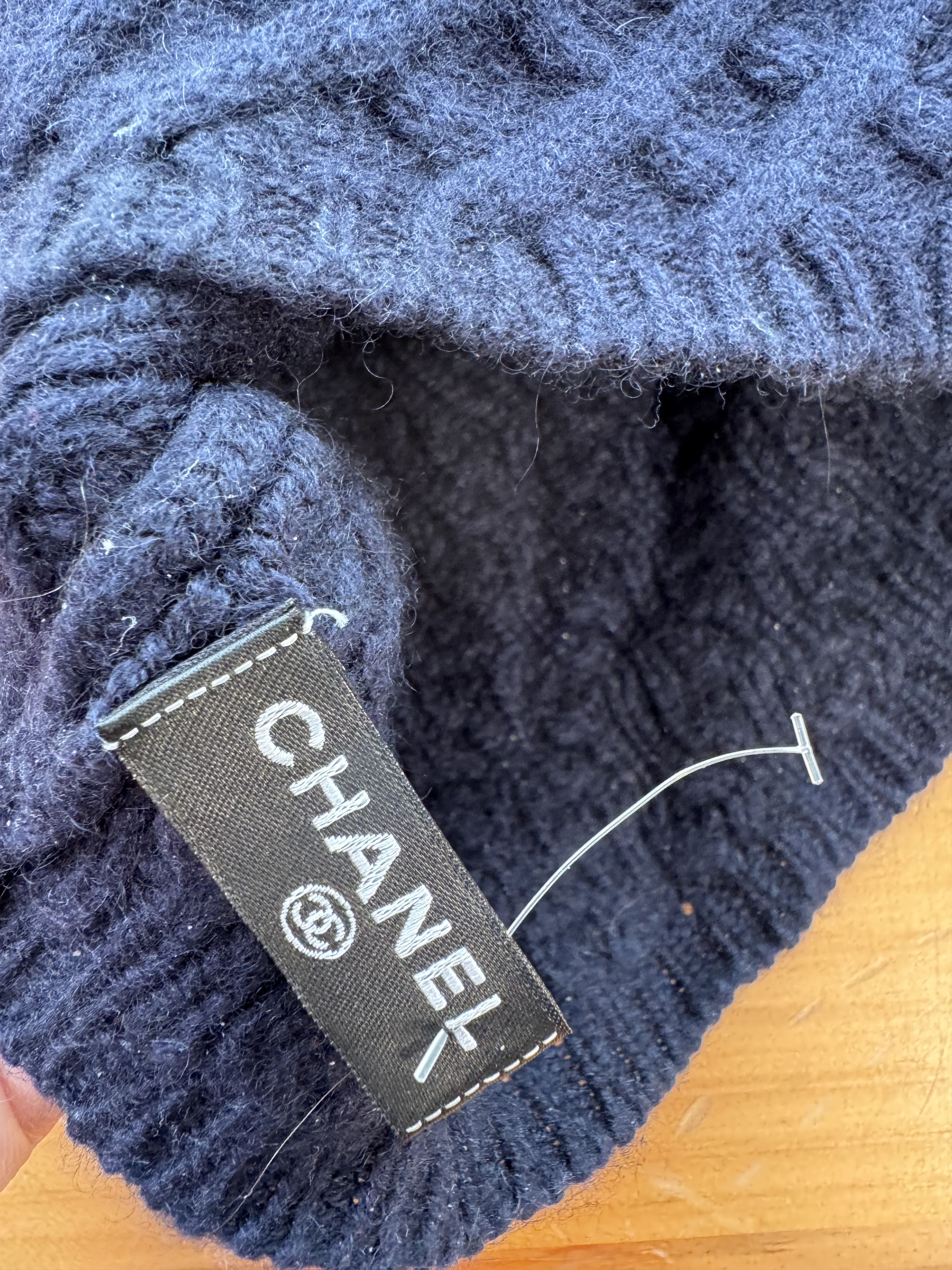 Chanel Rare Chanel Knit Beanie Size ONE SIZE - 5 Thumbnail