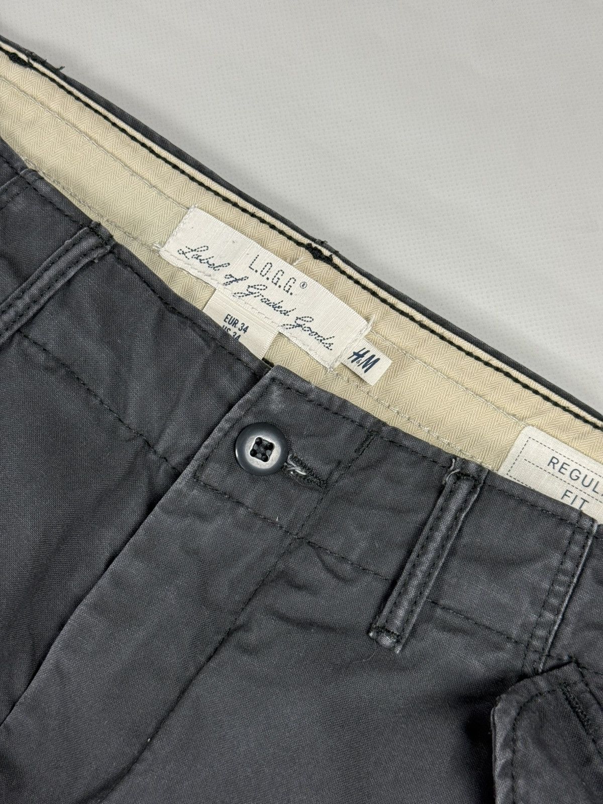 H&M H&M Men’s Cargo Pants Trousers Size 34 Cotton Size US 34 / EU 50 - 11 Thumbnail