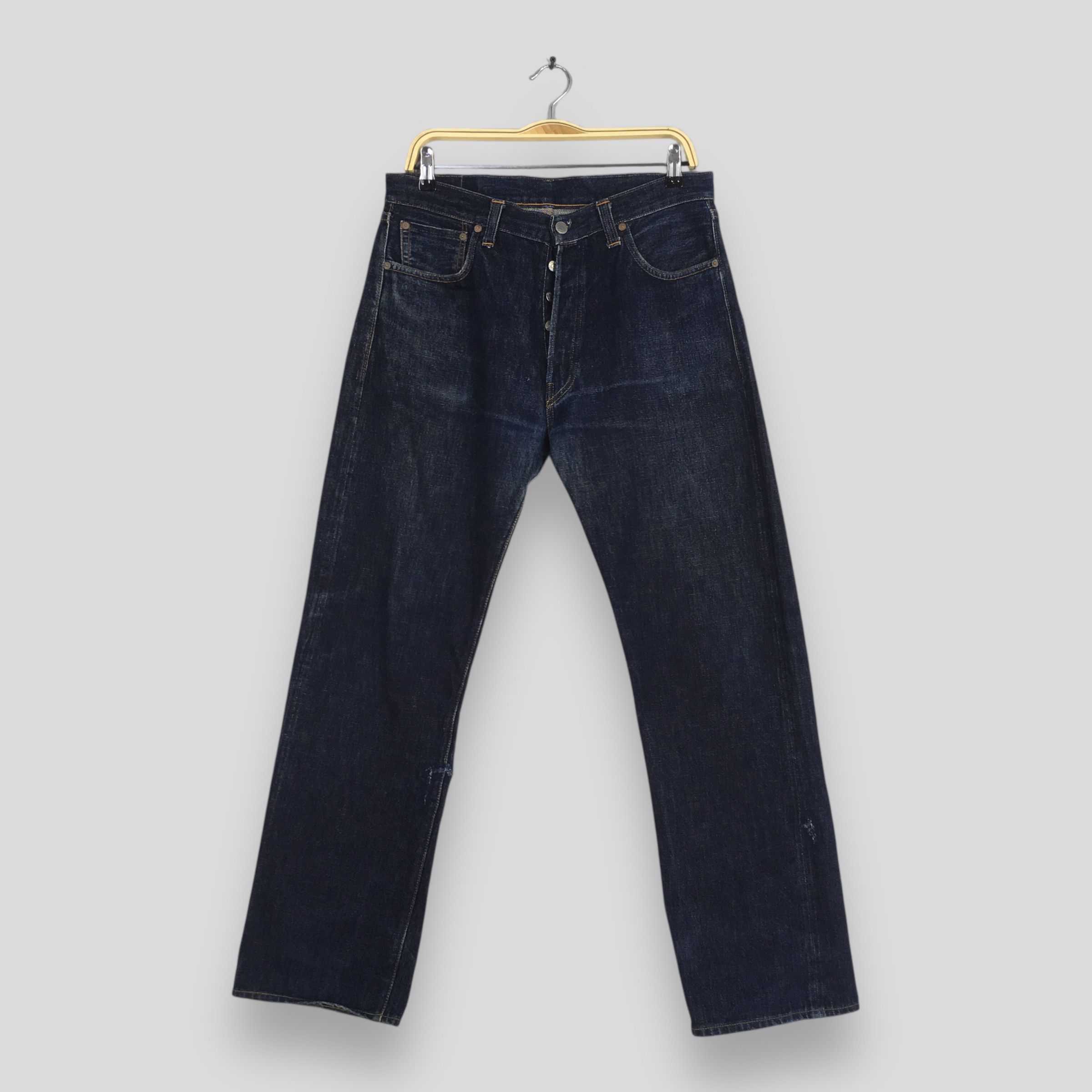 Levi's ize 34x29.5 Vintage 90s Levi's 501XX Big E Jeans S1352 Size US 34 / EU 50 - 1 Thumbnail