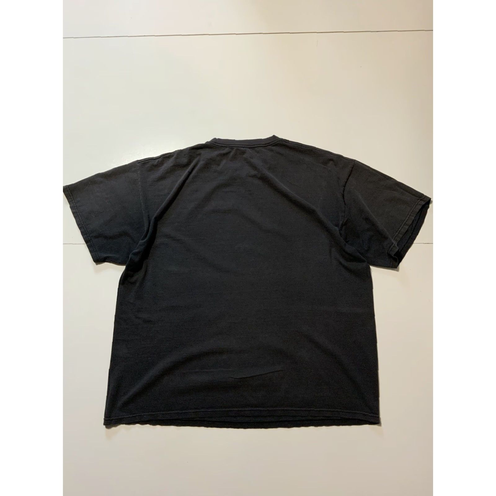 Vintage VINTAGE Alstyle T-Shirt 2XL Men Black Grim Reaper Death Skull Skeleton Grunge Goth Horror Lantern Scythe Graphic S/S Size US XXL / EU 58 / 5 - 2 Thumbnail