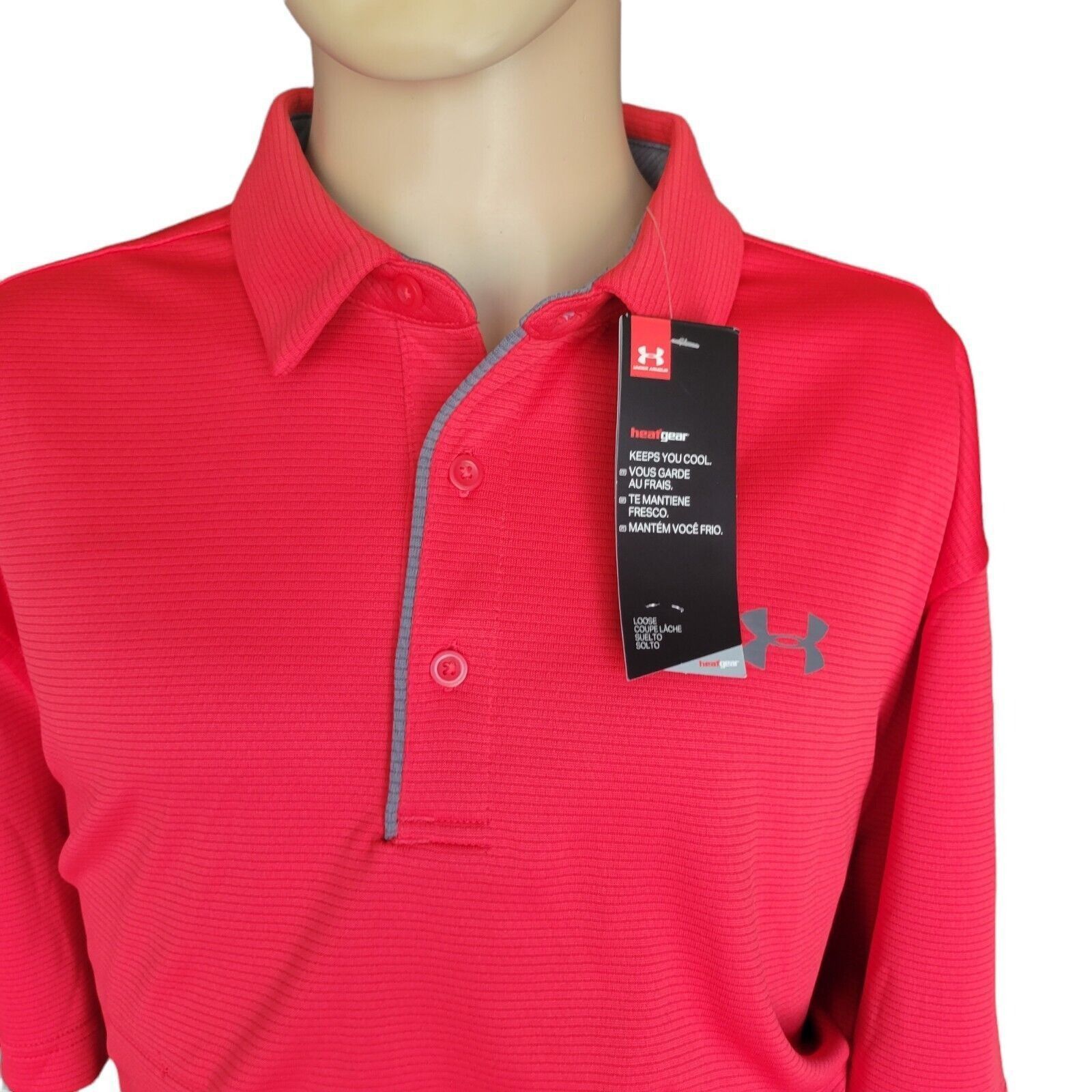 Under Armour Men's Under Armour Golf Polo Shirt. Size XL**FLAWED ** Size US XL / EU 56 / 4 - 2 Thumbnail