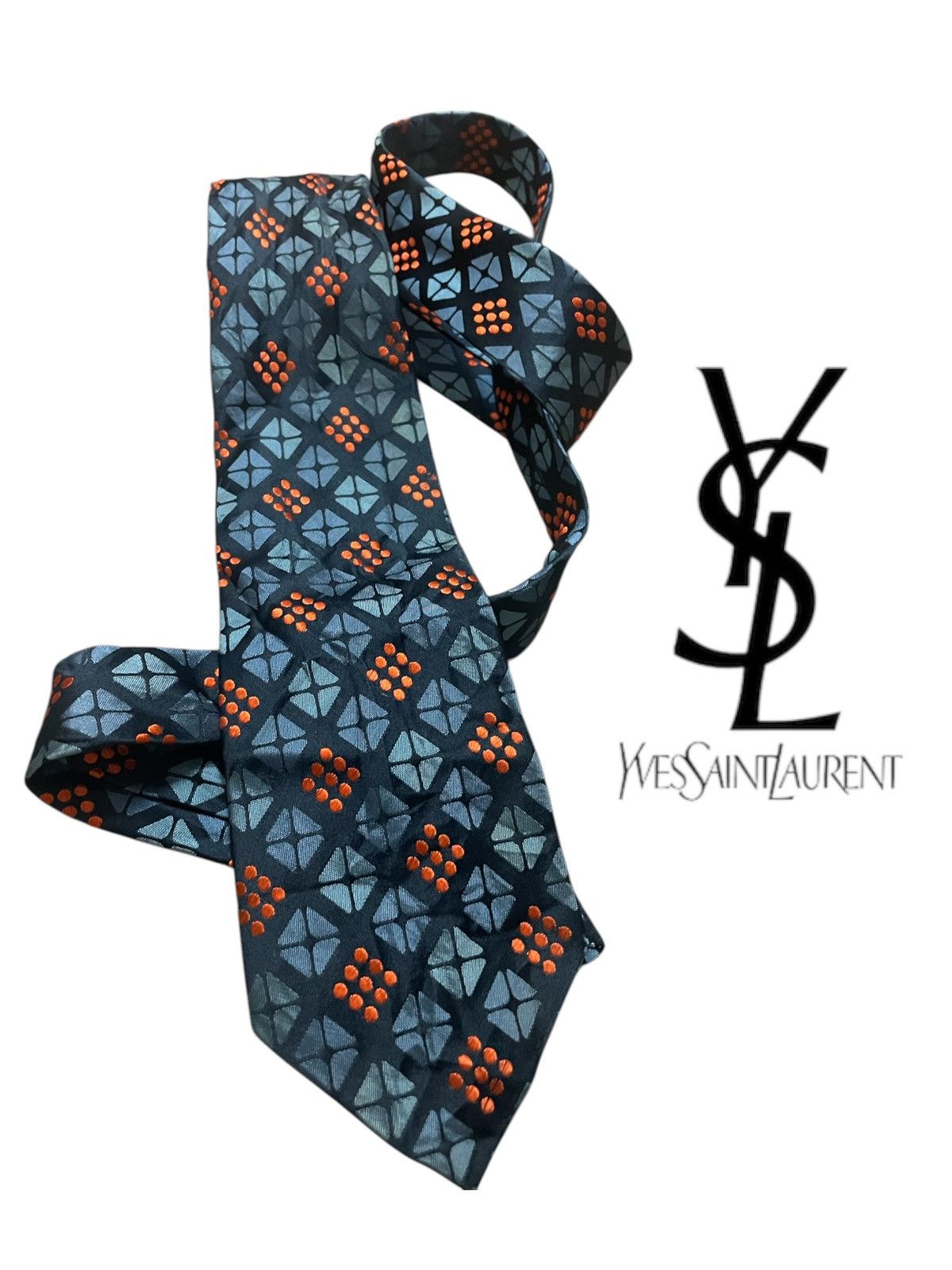 Yves Saint Laurent Ysl Yves Saint Lauren Man Necktie Size ONE SIZE - 1 Thumbnail