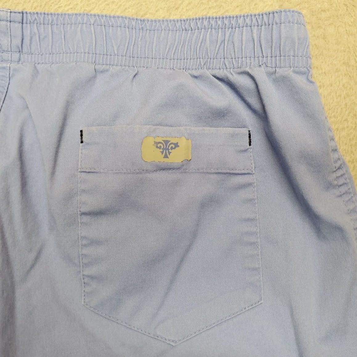 Vintage Med Couture Scrubs Pants Unisex Adult Small Blue Cargo Med Tech CNA Assisted Living Size US 31 - 7 Thumbnail