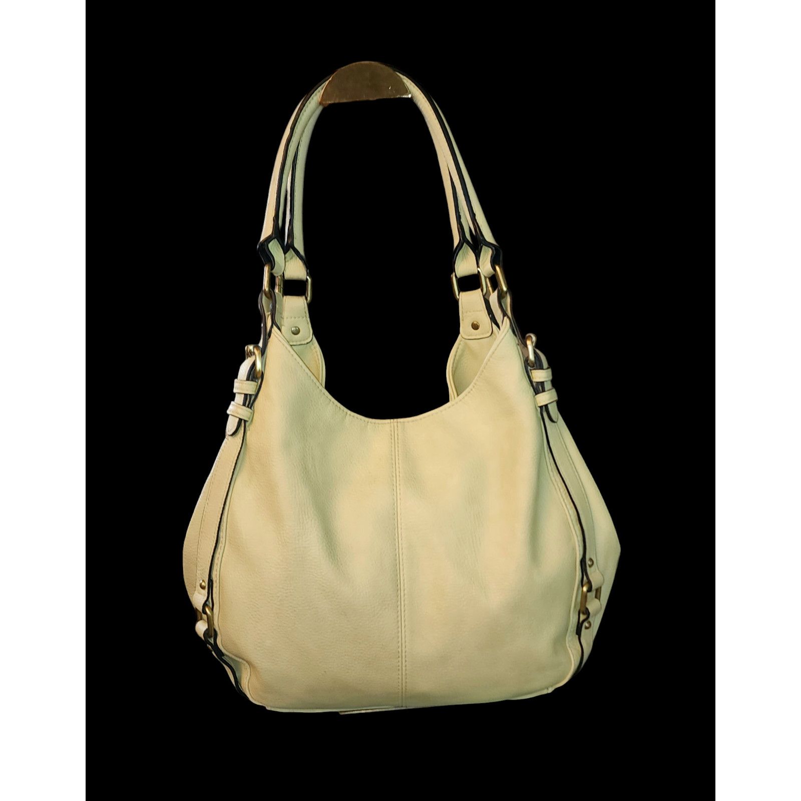 Merona Merona yellow green faux-leather purse Handbag Size ONE SIZE - 2 Thumbnail