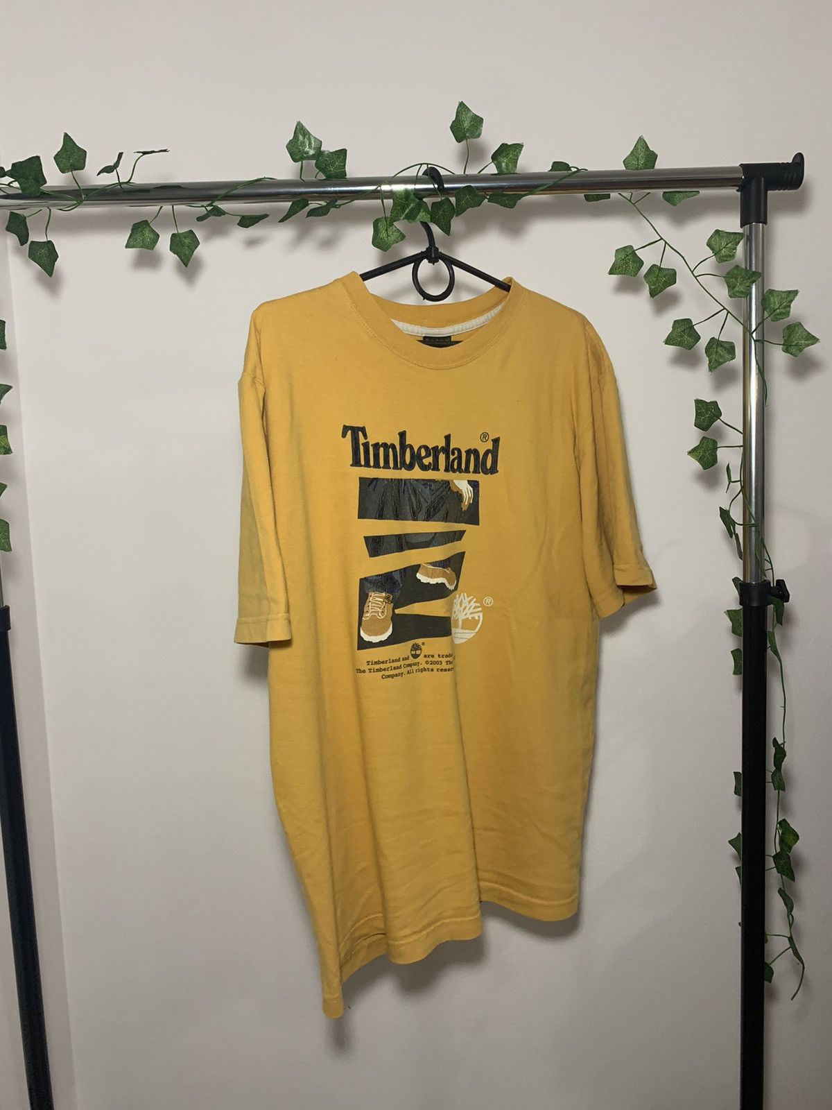 Timberland × Vintage Timberland Archive Boot Graphic T-Shirt Size US XL / EU 56 / 4 - 1 Thumbnail