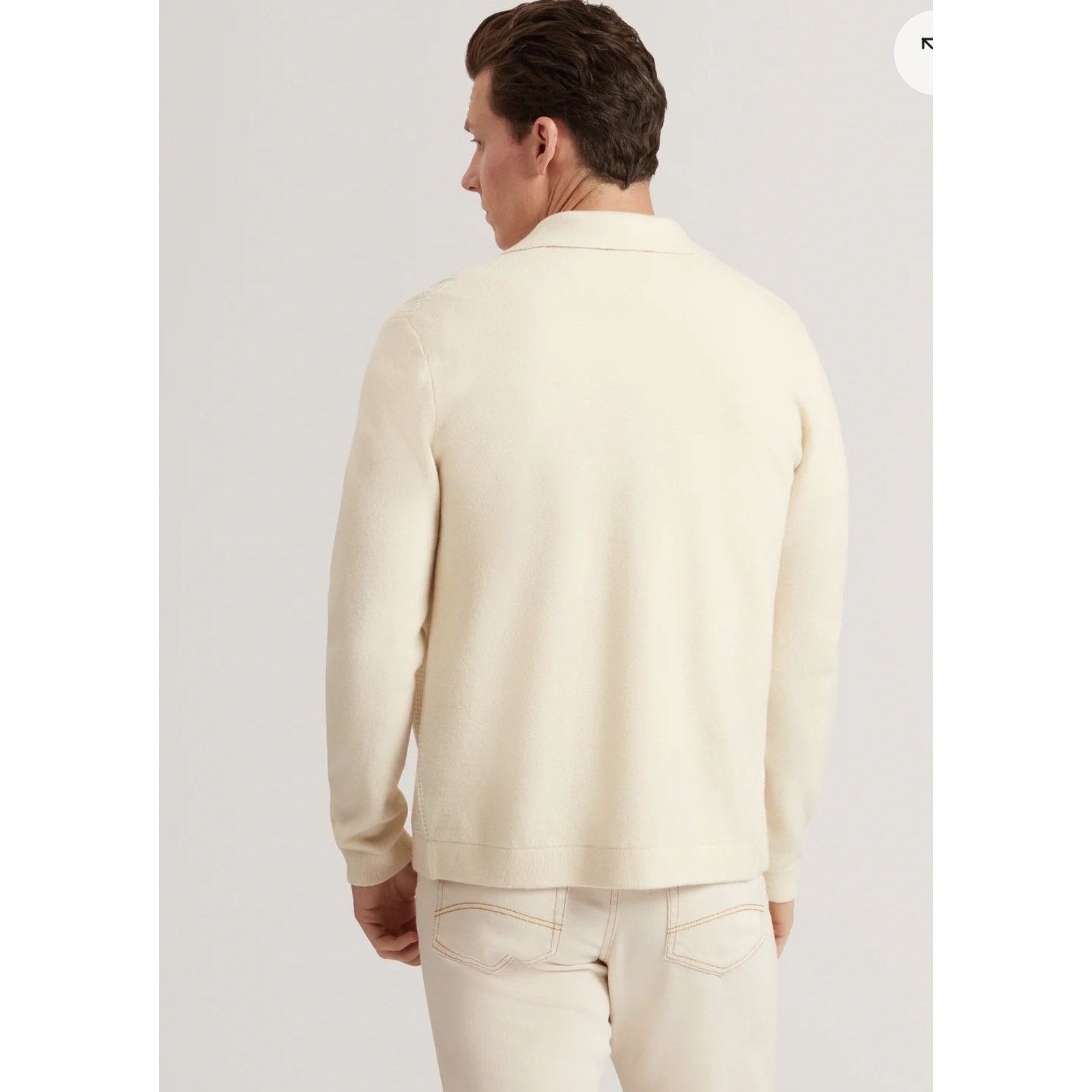 Ted Baker Ted Baker Mens Full Zip Collared Fenrys Sweater Small NWT Size US S / EU 44-46 / 1 - 4 Thumbnail