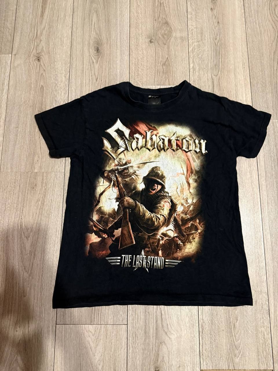 Band Tees × Vintage Sabaton The Last Stand Heavy Metal Band Tee Graphic T Shirt Size US M / EU 48-50 / 2 - 1 Thumbnail