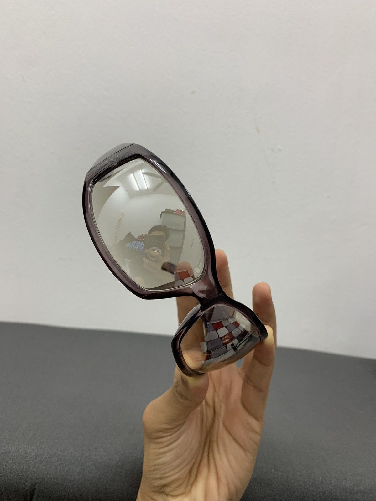 Japanese Brand Y2k JapaneseBrand God Breath Squared Wrap Shade Sunglasses Size ONE SIZE - 7 Thumbnail