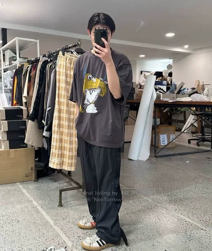 Song For The Mute SONG FOR THE MUTE Black ribbon casual pants Size US 32 / EU 48 - 9 Thumbnail