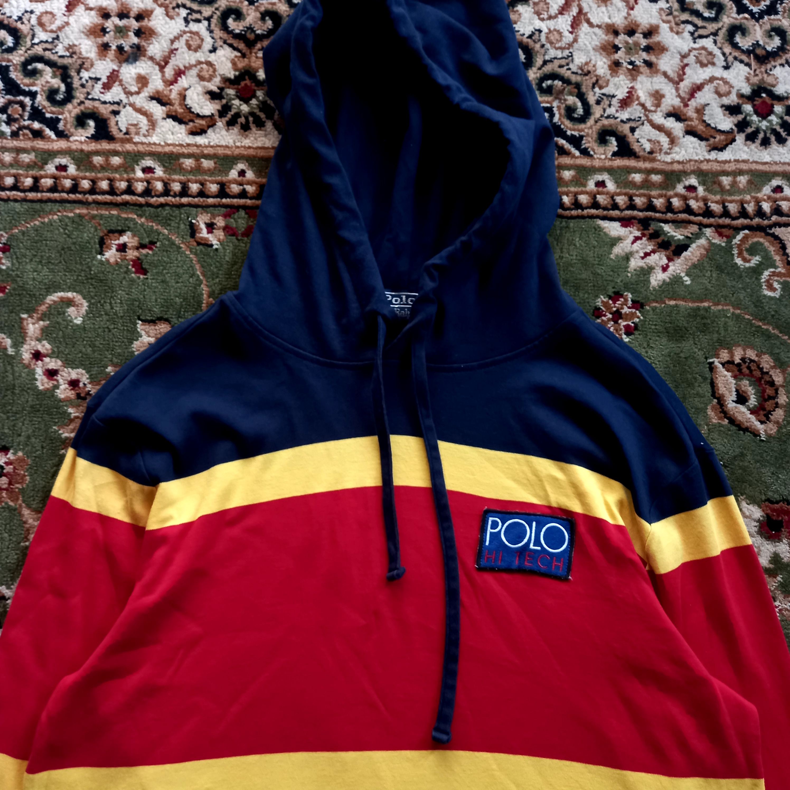 Polo Ralph Lauren Polo Ralph Lauren Hi Tech Colorblocked Long Sleeve Hoodie Size US M / EU 48-50 / 2 - 2 Thumbnail