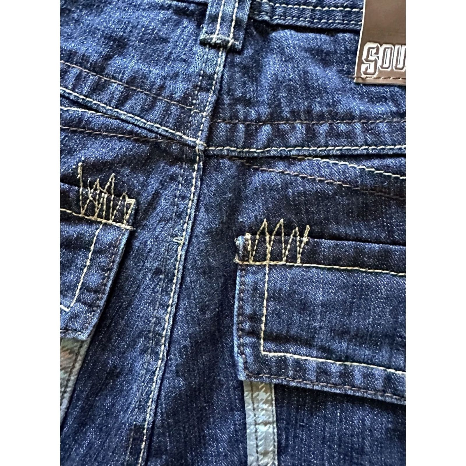 Southpole VINTAGE South Pole Bermuda Shorts Jeans 90s Hip Hop Mens 36 Blue Cotton Denim 5-Pocket NWT Rare Size US 36 / EU 52 - 5 Thumbnail