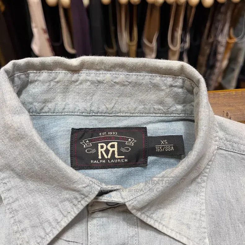 RRL Ralph Lauren RRL Ralph Lauren Old style shirt with short sleeves Size US XS / EU 42 / 0 - 3 Thumbnail