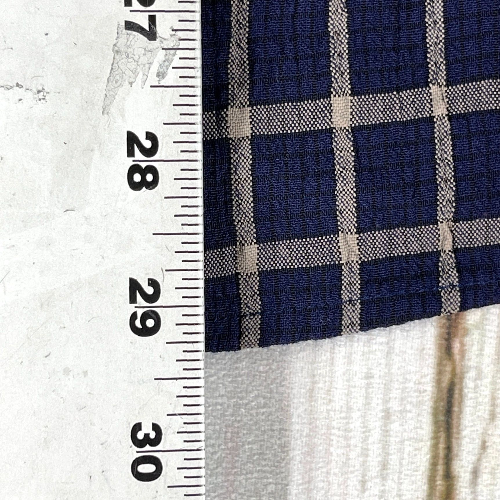 Vintage VINTAGE CLIO II Blouse Women Plus 1X Blue Plaid Button Front Shoulder Pads 90s Size XL / US 12-14 / IT 48-50 - 7 Thumbnail