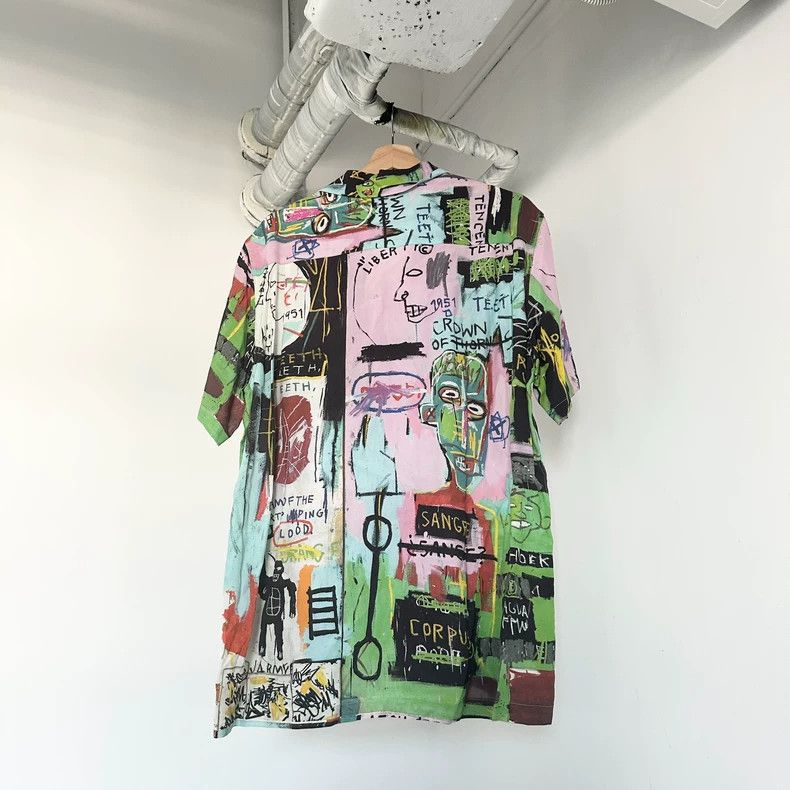 Wacko Maria Wacko Maria JEAN-MICHEL BASQUIAT collaboration graffiti Ha Size US M / EU 48-50 / 2 - 2 Thumbnail