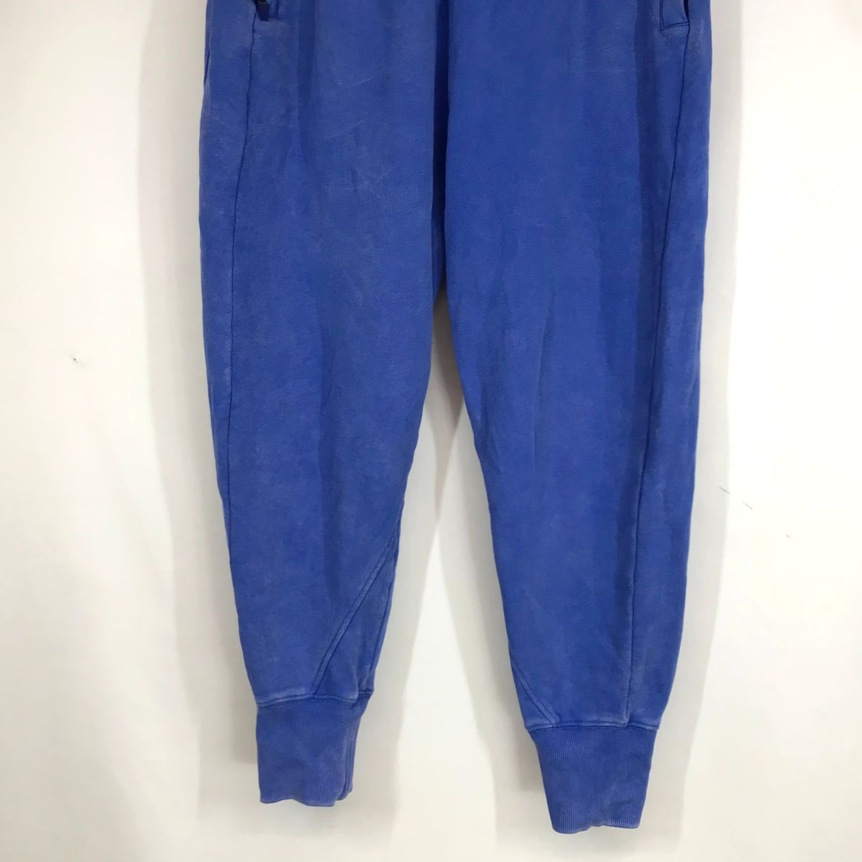 Free People VINTAGE Free People Movement Sweatpants Blue Acid Wash Joggers Zipper Pocket Women's S Slim Pockets Athleticwear Casual Track Pants Size 28" / US 6 / IT 42 - 3 Thumbnail