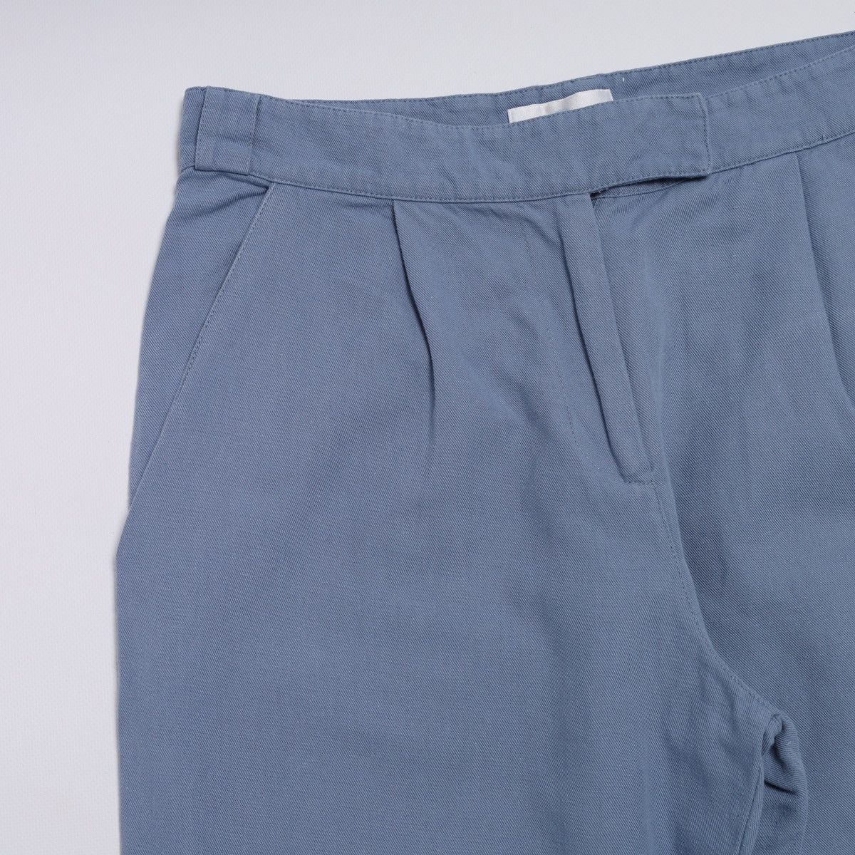 Other Brora Cotton Linen Sky Blue Trousers Pants Size 27" / US 4 / IT 40 - 5 Thumbnail