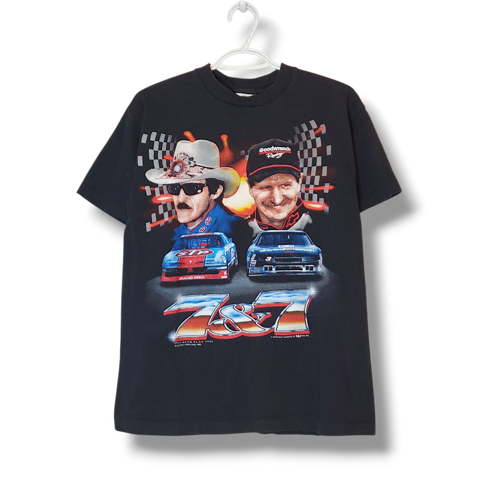 Vintage Vintage 1995 Dale Earnhardt Nascar Graphic Black Size Size US M / EU 48-50 / 2 - 1 Thumbnail