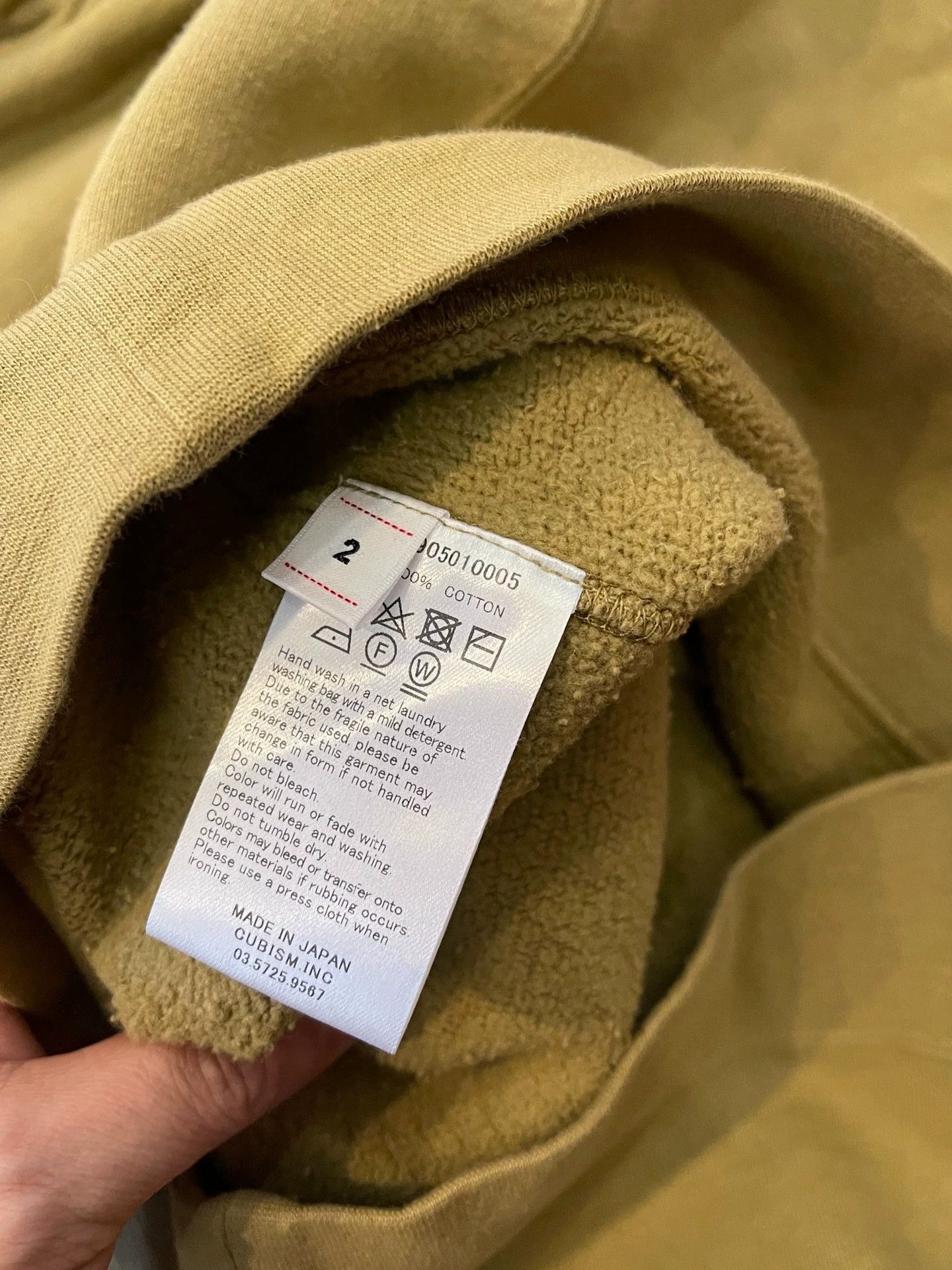Visvim visvim 19 jumbo hoodie Countrary Dept. Khaki 2 Near Mint Size US M / EU 48-50 / 2 - 6 Thumbnail