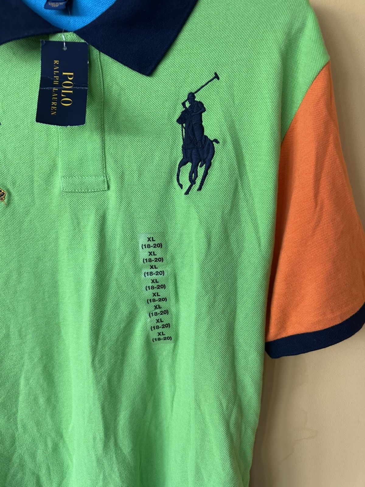 Polo Ralph Lauren NEW POLO RALPH LAUREN MARINE POLO SHIRT - Size XL (18-20) Size US XL / EU 56 / 4 - 2 Thumbnail