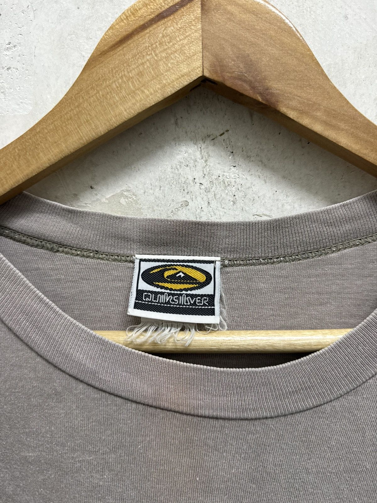 Quiksilver GRAIL! Distressed Vintage 90s Quiksilver Faded Tees Size US L / EU 52-54 / 3 - 8 Thumbnail