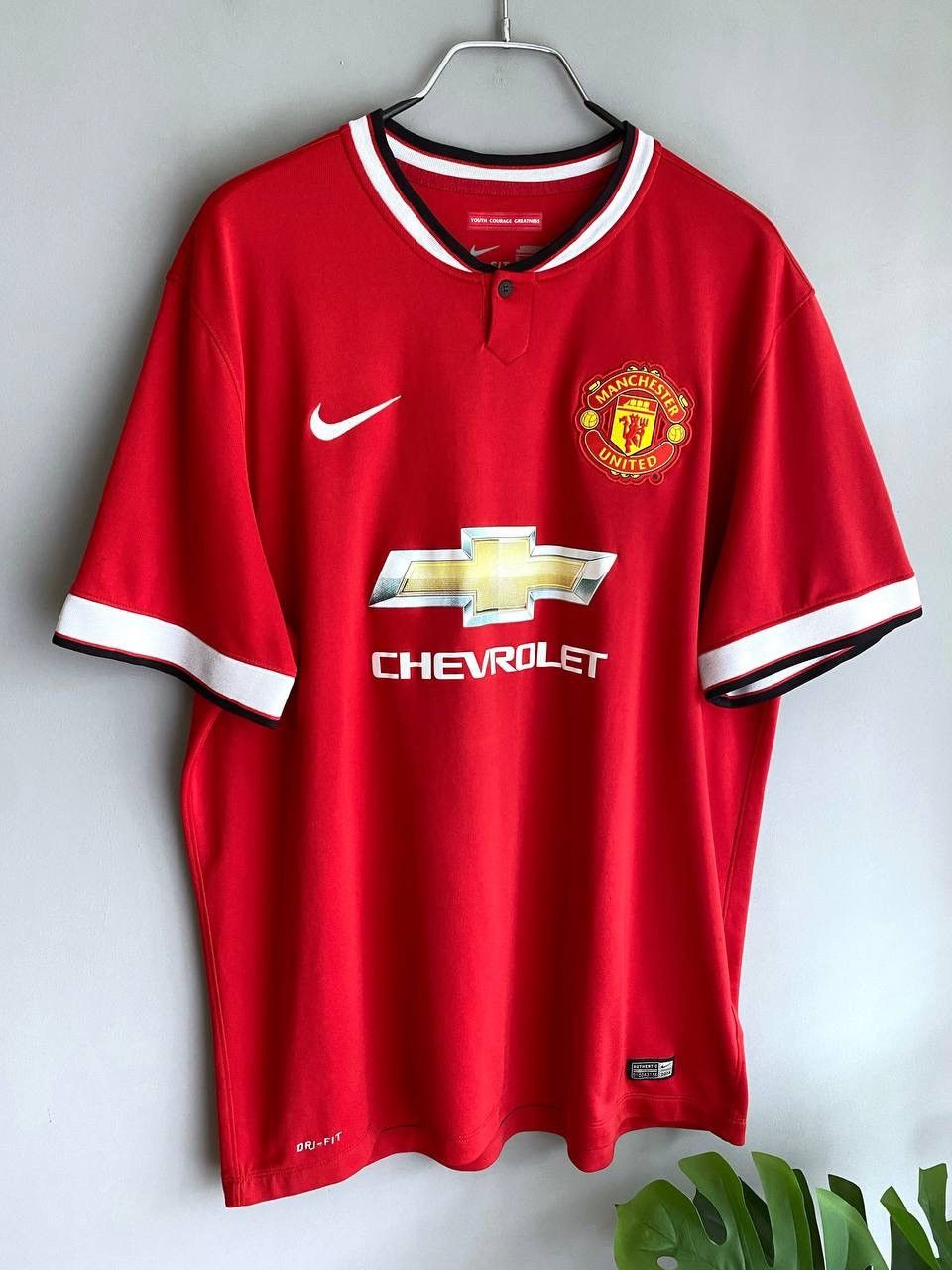 Nike Nike FC Manchester United 2014/15 Home Soccer Jersey Size XL Size US XL / EU 56 / 4 - 2 Thumbnail
