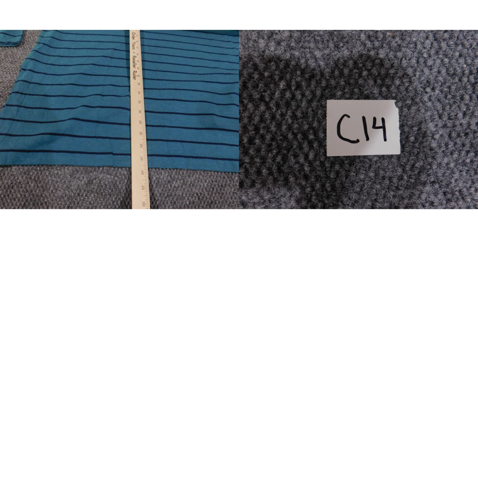 Loft LOFT Sweater Pullover Turtleneck Blue Striped Rib Knit Long Sleeve Women 2XL Casual Regular Modern Designer Knit Stretch Size XXL / US 16-18 / IT 52-54 - 8 Thumbnail