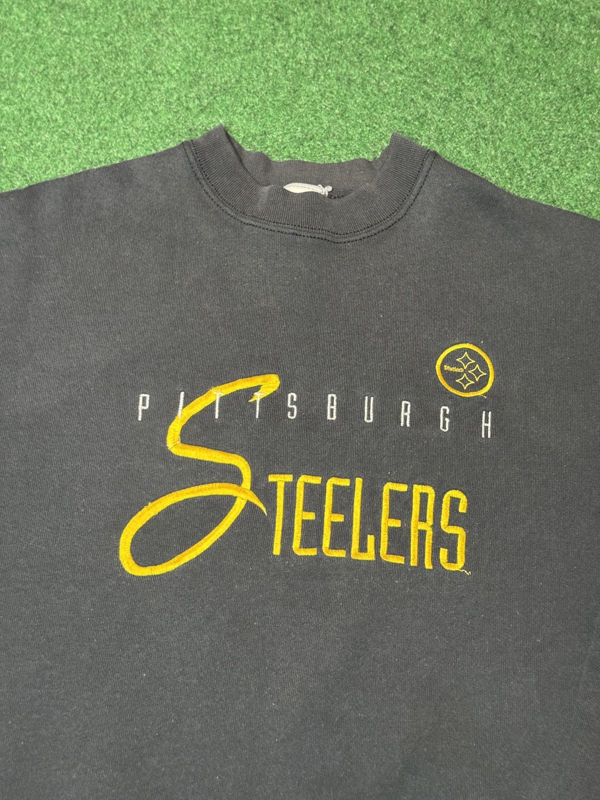 Starter Vintage 90s Pittsburgh Steelers Script Large Sweatshirt Size US L / EU 52-54 / 3 - 2 Thumbnail