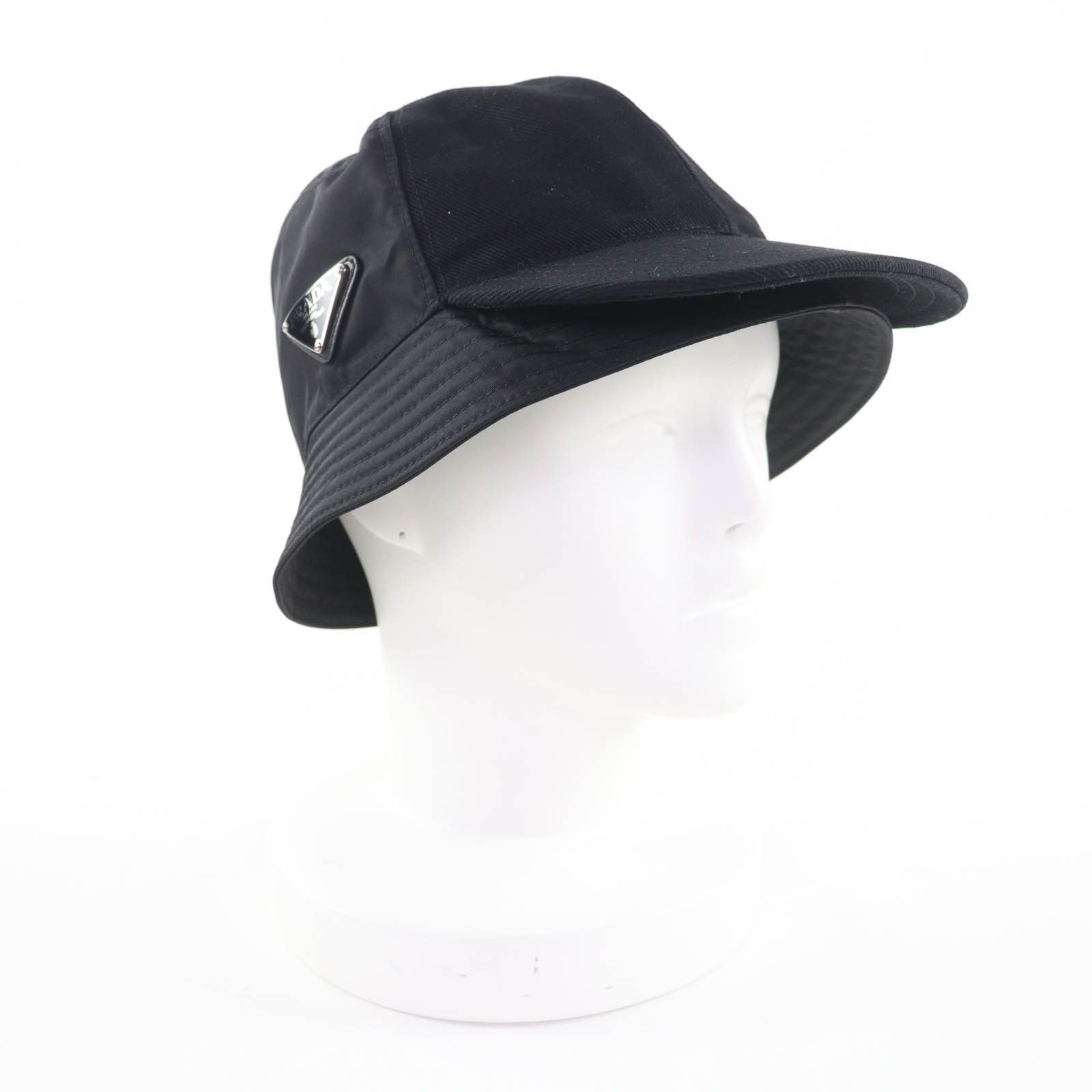 Prada Prada Prada Re-Nylon Bucket Hat Plastic / Synthetic Hats 2HC281 DUTY FREE for USA Size ONE SIZE - 1 Thumbnail