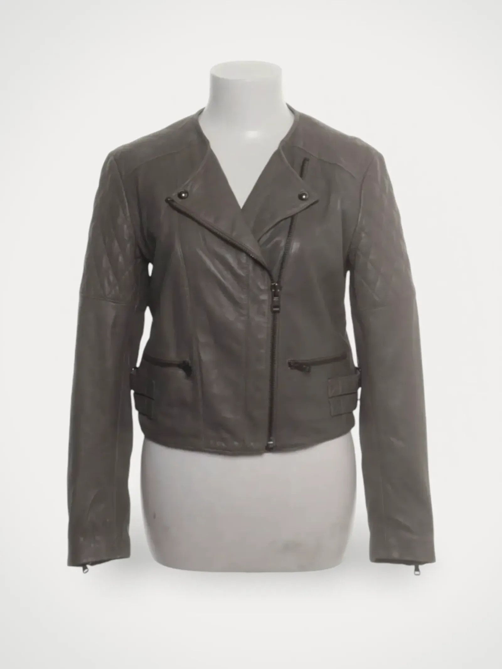 Massimo Dutti Massimo Dutti Leather Jacket Size M / US 6-8 / IT 42-44 - 1 Thumbnail