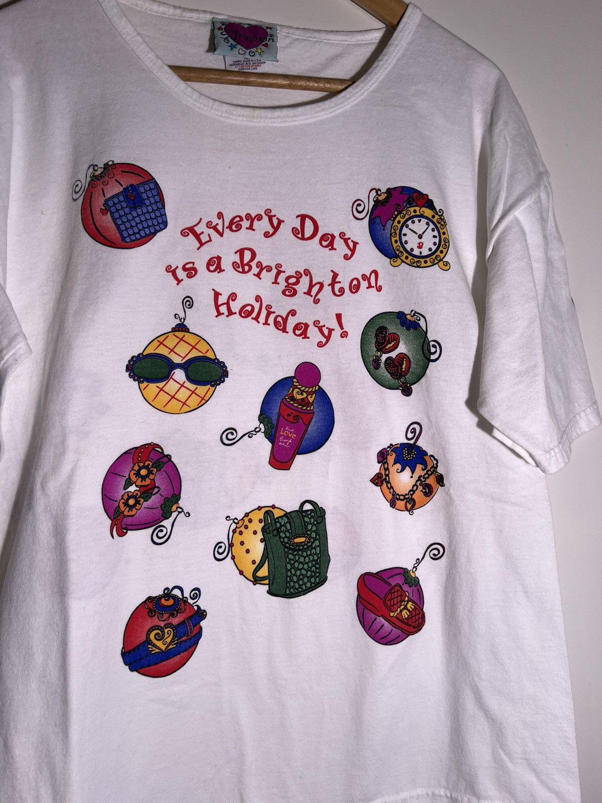 Vintage 90’s 2000’s Y2K VTG Vintage Every Day Is A Holiday Retro Tee Size US XL / EU 56 / 4 - 3 Thumbnail