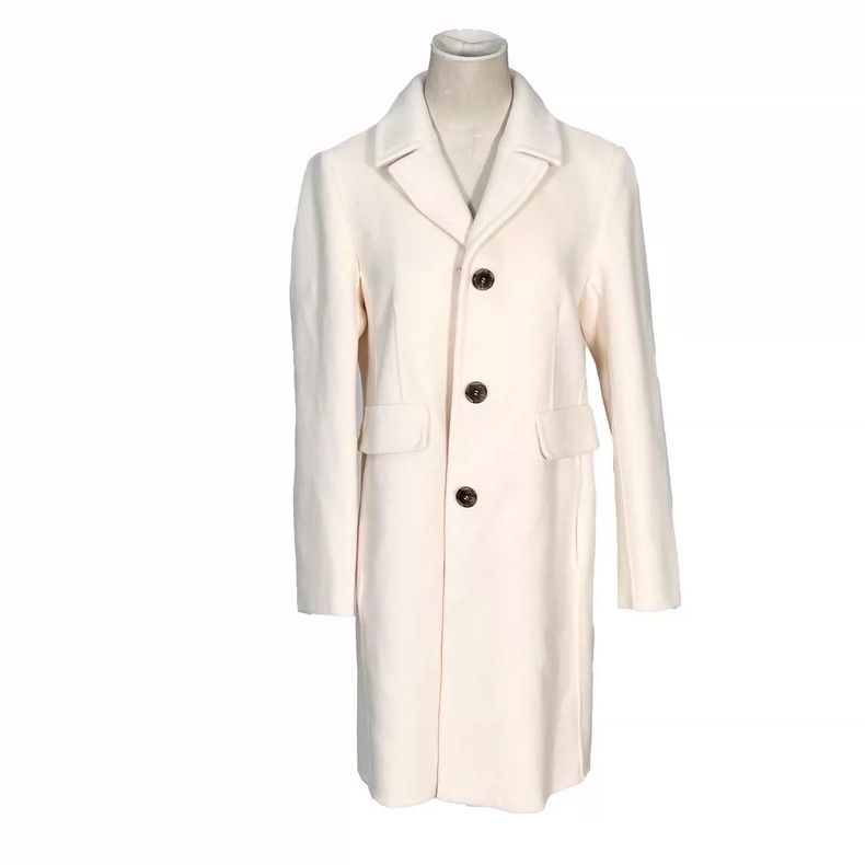 Max Mara Max Mara Beige wool coat Size S / US 4 / IT 40 - 1 Thumbnail