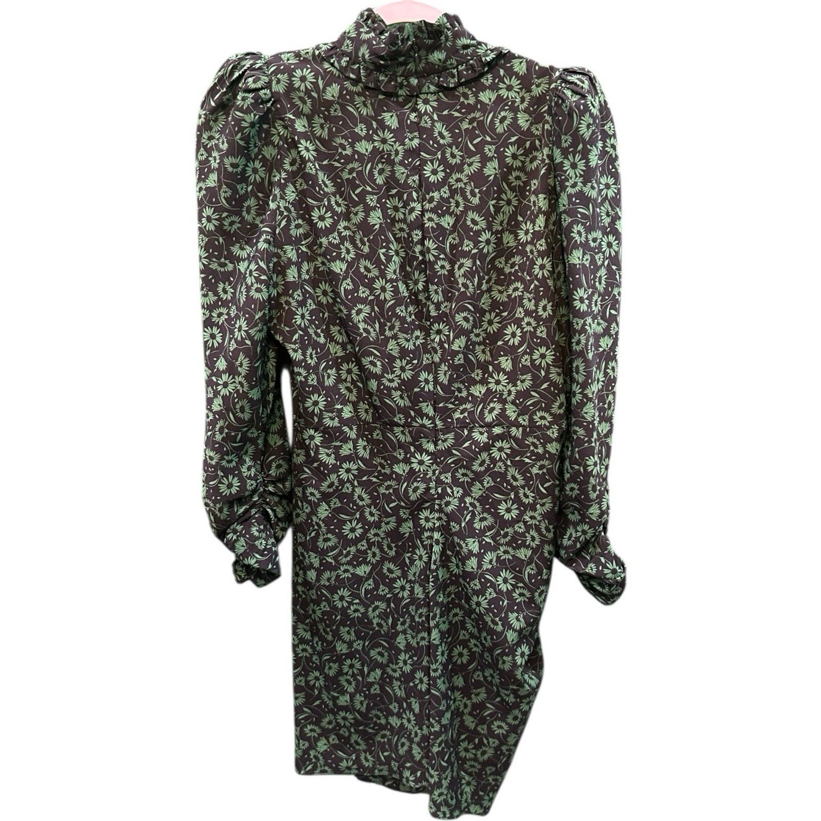 Zara Zara Green Long Sleeve Sheath Dress for Work size M | Grailed